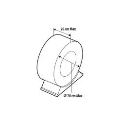 Lampa bandenbeschermer - Set van 2