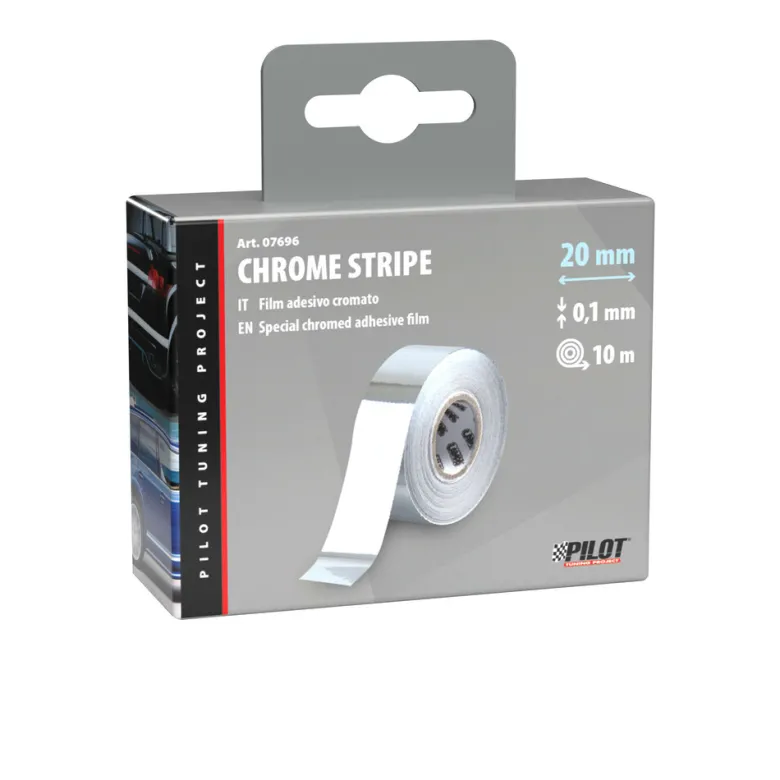 Lampa chromen tape - 20 mm x 10 meter