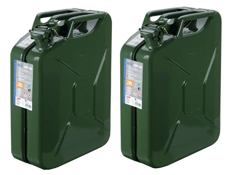 Lampa 20 liter metalen jerrycan - Set van 2