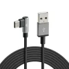 Lampa 2 meter USB > USB-C kabel - 90 graden