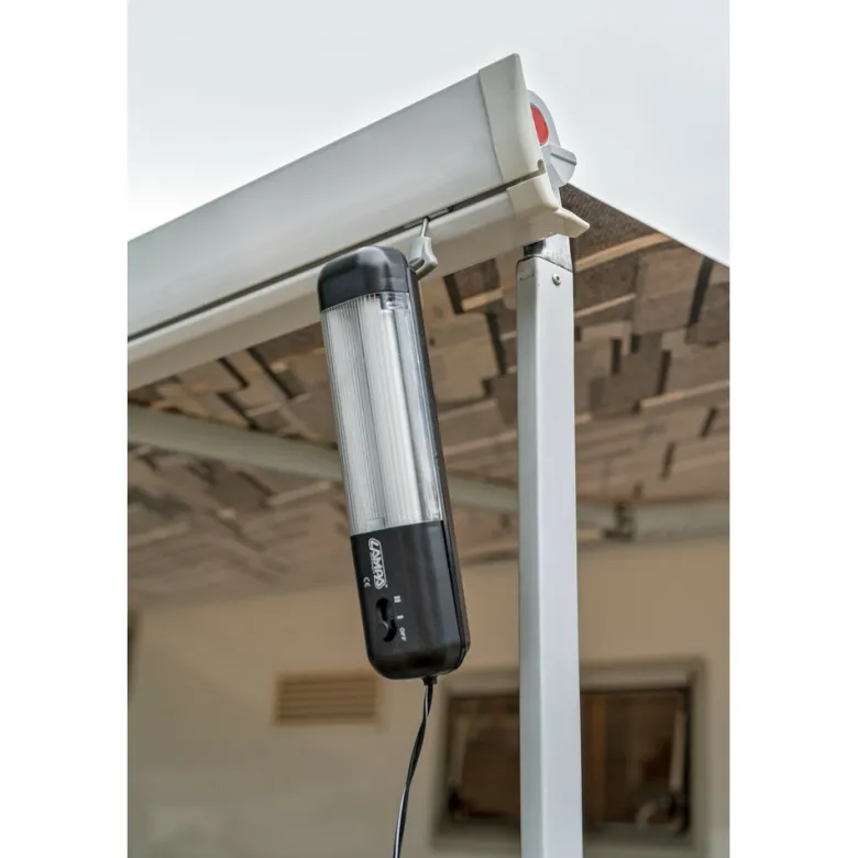 Lampa 8 mm luifel railstopper - Set van 2