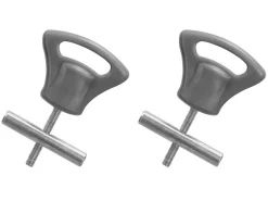 Lampa 6 mm luifel railstopper - Set van 2
