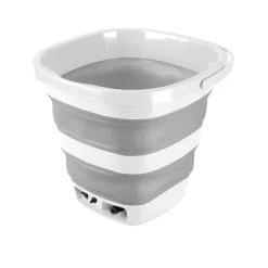 Lampa opvouwbare emmer met oplaadbare batterijpomp - 15 liter