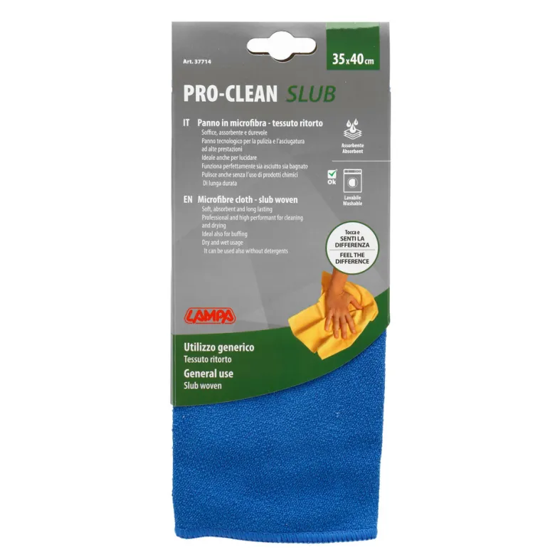 Lampa Pro-Clean Slub geweven microvezeldoek - 35 x 40 cm