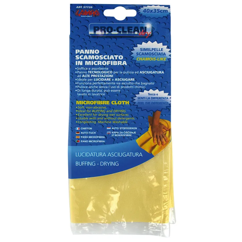 Lampa Pro-Clean Zeemleerachtig droogdoek - 40 x 35 cm