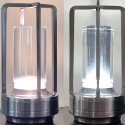 Lanta LED Tafellamp - Grijs