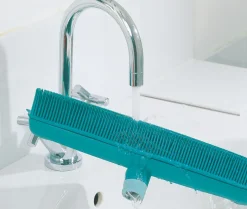 Leifheit Classic rubber bezem met telescoopsteel - 35 cm
