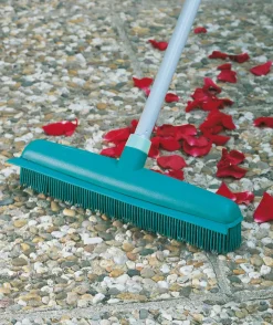 Leifheit Classic rubber bezem met telescoopsteel - 35 cm
