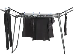 Leifheit Pegasus 150 solid slim droogrek - Black