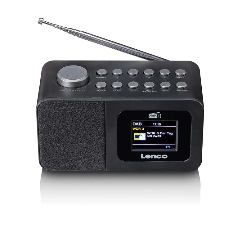 Lenco CR-625BK DAB+/FM wekkerradio
