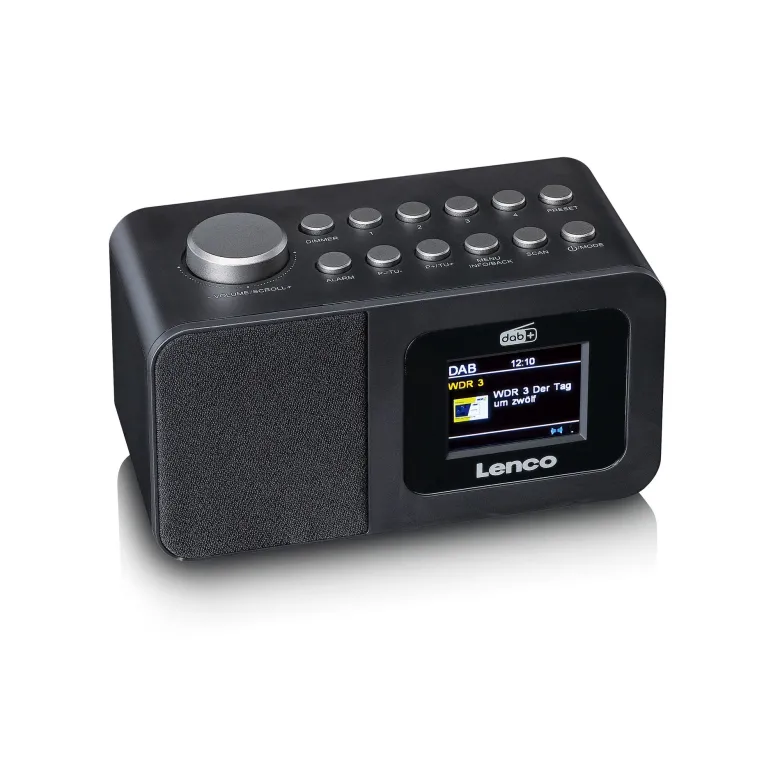 Lenco CR-625BK DAB+/FM wekkerradio