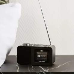 Lenco CR-625BK DAB+/FM wekkerradio