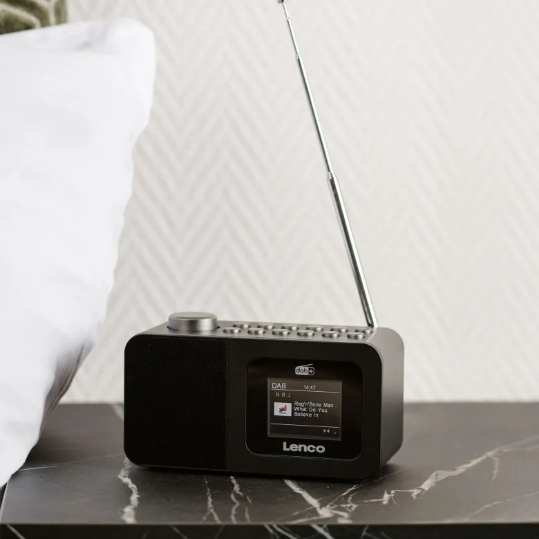Lenco CR-625BK DAB+/FM wekkerradio