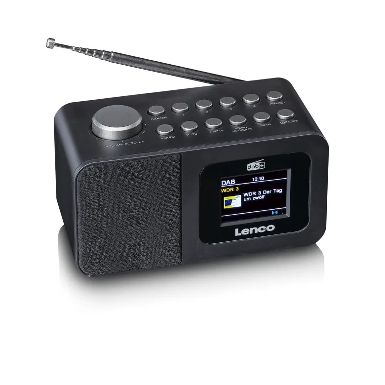 Lenco CR-625BK DAB+/FM wekkerradio