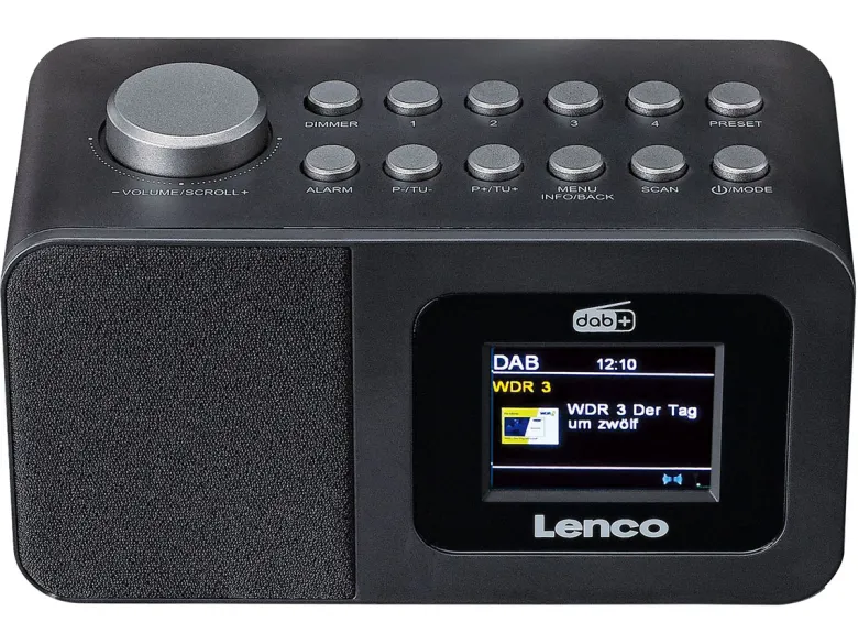 Lenco CR-625BK DAB+/FM wekkerradio