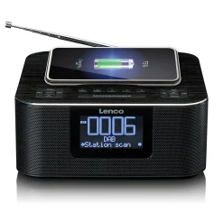 Lenco CR-650BK DAB+/ FM-wekkerradio