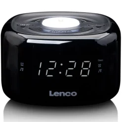 Lenco CR-12BK FM Wekkerradio