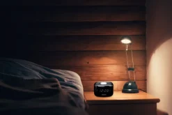 Lenco CR-12BK FM Wekkerradio