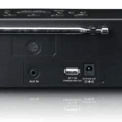 Lenco CR-640BK Stereo FM wekkerradio
