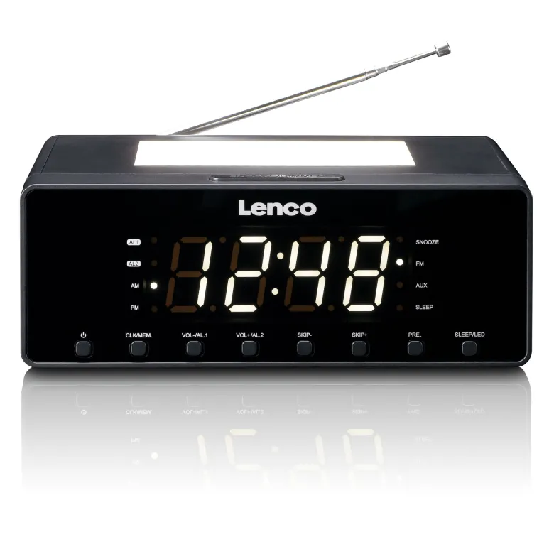 Lenco cr-540bk wekkerradio