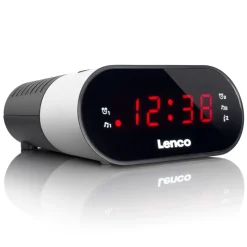 Lenco CR-07 FM wekkerradio - Black