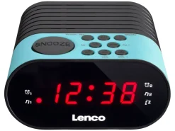 Lenco CR-07 FM wekkerradio - Blue