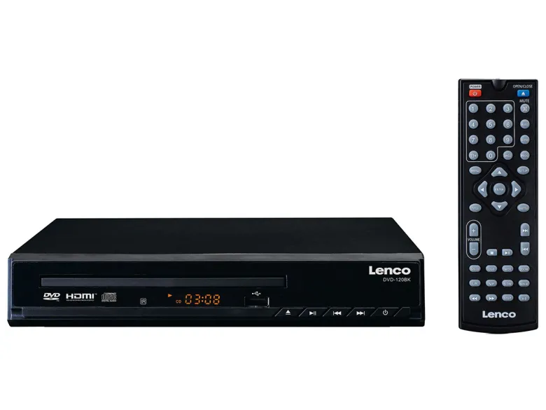 Lenco DVD-120BK DVD-speler