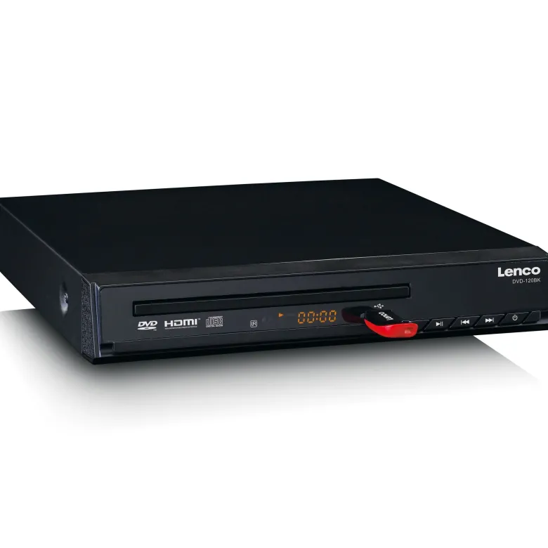 Lenco DVD-120BK DVD-speler