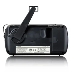 Lenco MCR-113BK Draagbare opwindbare noodradio