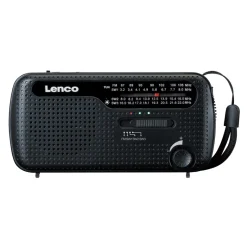 Lenco MCR-113BK Draagbare opwindbare noodradio