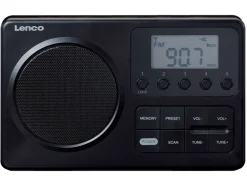 Lenco MPR-035BK Compacte draagbare FM Radio
