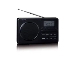 Lenco MPR-035BK Compacte draagbare FM Radio