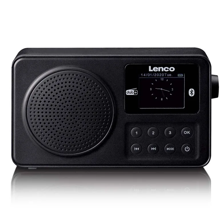 Lenco PDR-033BK draagbare digitale radio