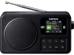 Lenco PDR-033BK draagbare digitale radio