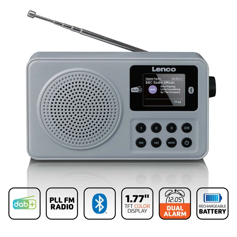 Lenco PDR-034GY DAB+ radio