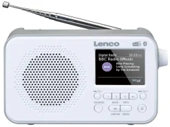 Lenco PDR-036WH DAB+ FM radio