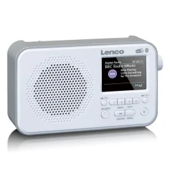 Lenco PDR-036WH DAB+ FM radio