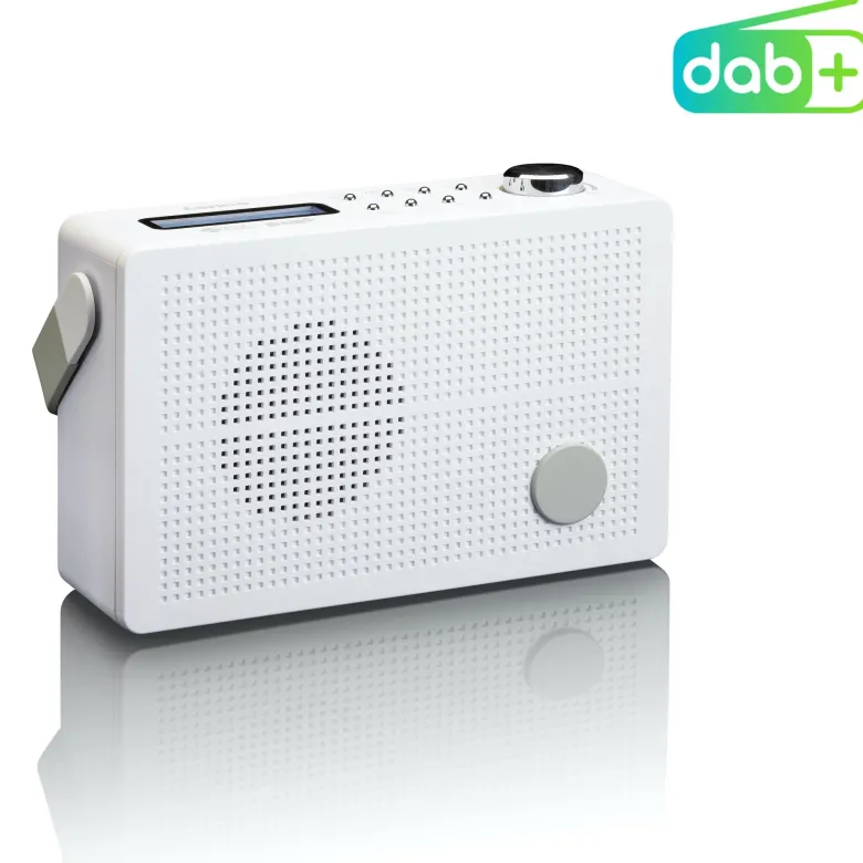 Lenco PDR-030WH Draagbare DAB+/FM radio