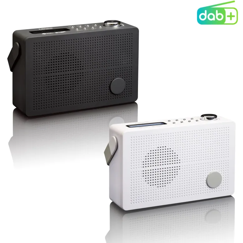 Lenco PDR-030WH Draagbare DAB+/FM radio