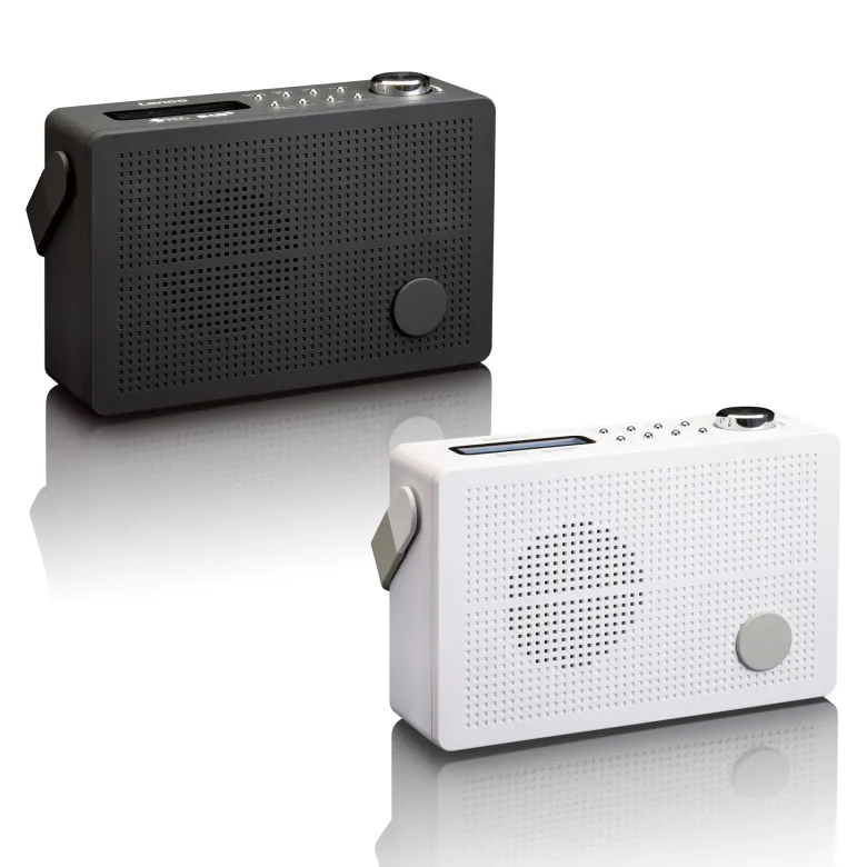 Lenco PDR-030WH Draagbare DAB+/FM radio