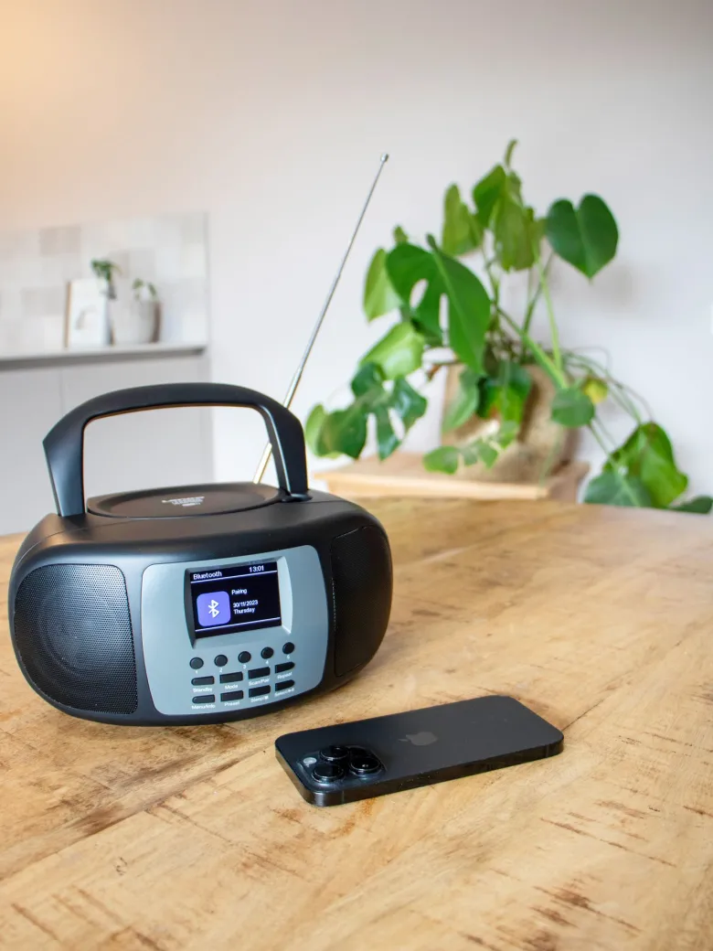 Lenco scd-860bk draagbare dab+/fm radio