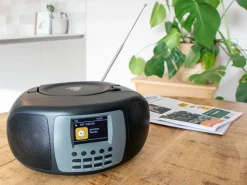 Lenco scd-860bk draagbare dab+/fm radio