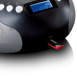 Lenco SCD-331BK draagbare radio