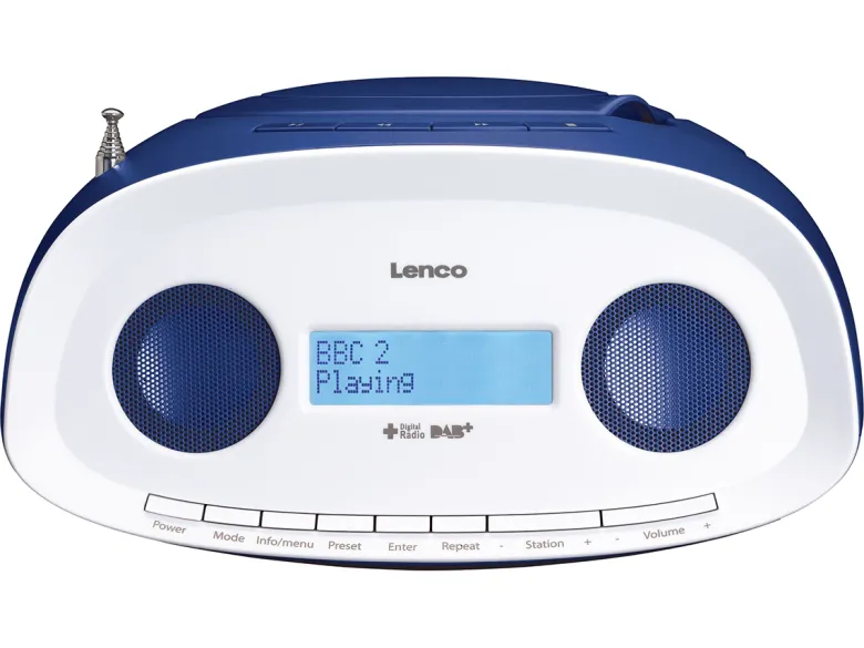Lenco SCD-69BU Draagbare DAB+/FM radio