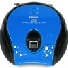 Lenco SCD-24 draagbare FM radio - Blue