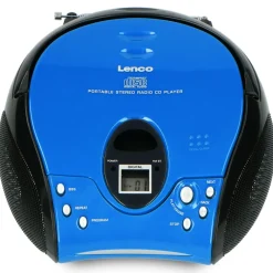 Lenco SCD-24 draagbare FM radio - Blue
