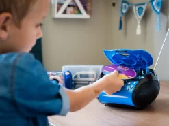 Lenco SCD-24 draagbare FM radio - Blue