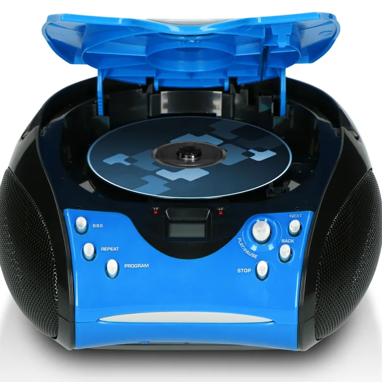 Lenco SCD-24 draagbare FM radio - Blue
