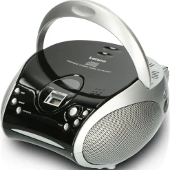 Lenco SCD-24 draagbare FM radio - Black