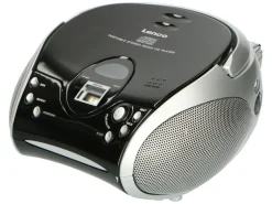 Lenco SCD-24 draagbare FM radio - Black